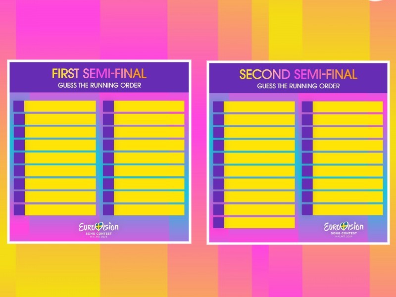 Revealed: Eurovision 2025 Semi-Final Running Orders