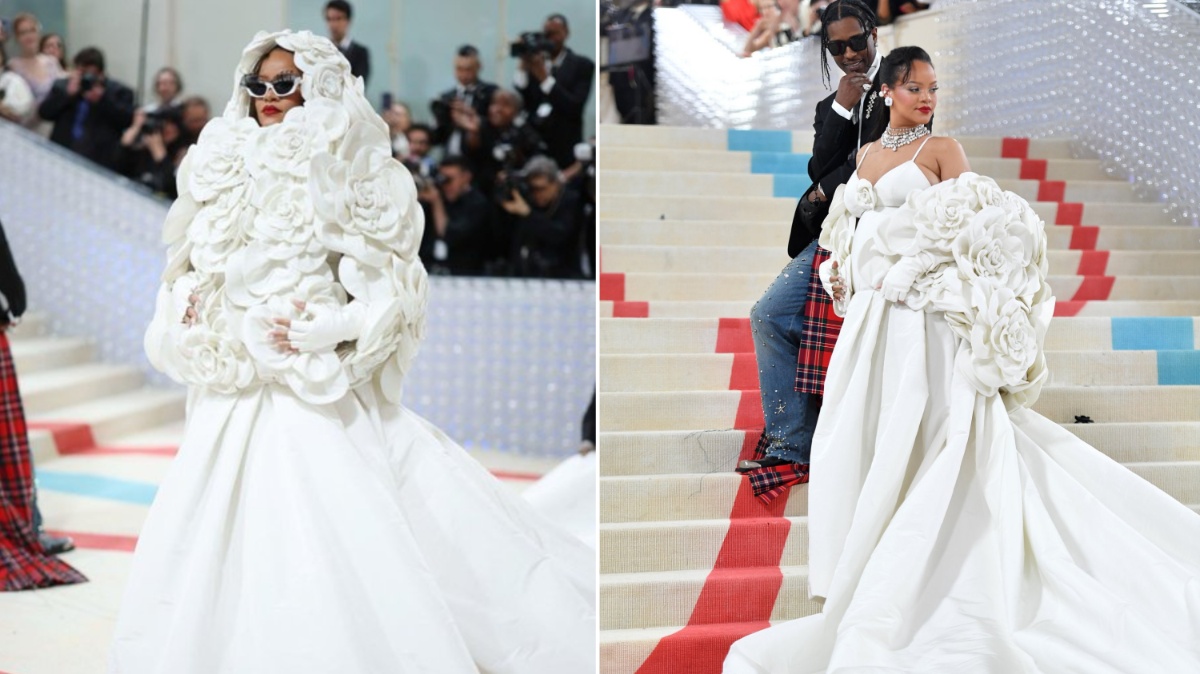 Rihanna's Stunning Met Gala Appearance: A Third Pregnancy Reveal Rihanna's Stunning Met Gala Appearance: A Third Pregnancy Reveal
