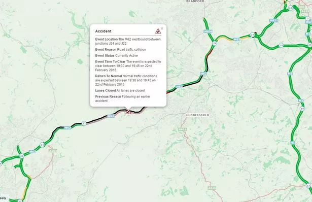 Roadworks: M62 Westbound Closed From Manchester To Warrington For Resurfacing Roadworks: M62 Westbound Closed From Manchester To Warrington For Resurfacing