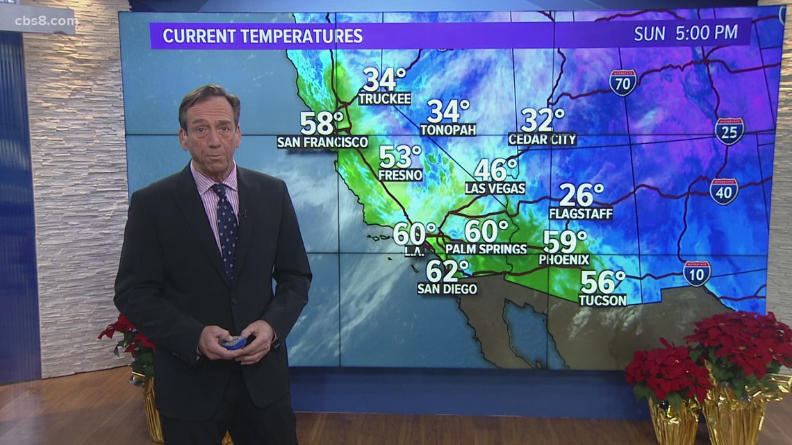 San Diego County Weather: Fog, Cooler Temperatures, And Possible Showers San Diego County Weather: Fog, Cooler Temperatures, And Possible Showers