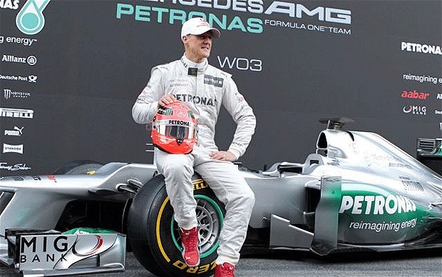 Schumacher Vuela De Mallorca A Suiza Para Reunirse Con Su Nieta Schumacher Vuela De Mallorca A Suiza Para Reunirse Con Su Nieta