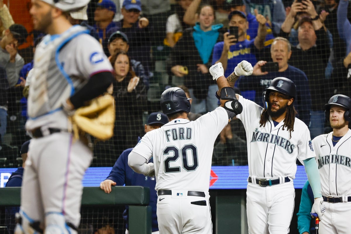 Seattle Mariners Secure 14-0 Win Against Miami Marlins With Early Offensive Powerhouse Seattle Mariners Secure 14-0 Win Against Miami Marlins With Early Offensive Powerhouse