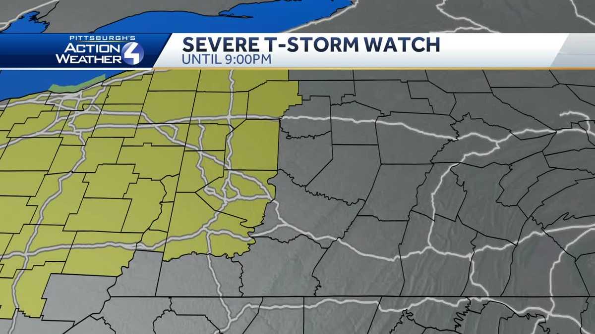 South-Central Pennsylvania Under Severe Thunderstorm Watch South-Central Pennsylvania Under Severe Thunderstorm Watch