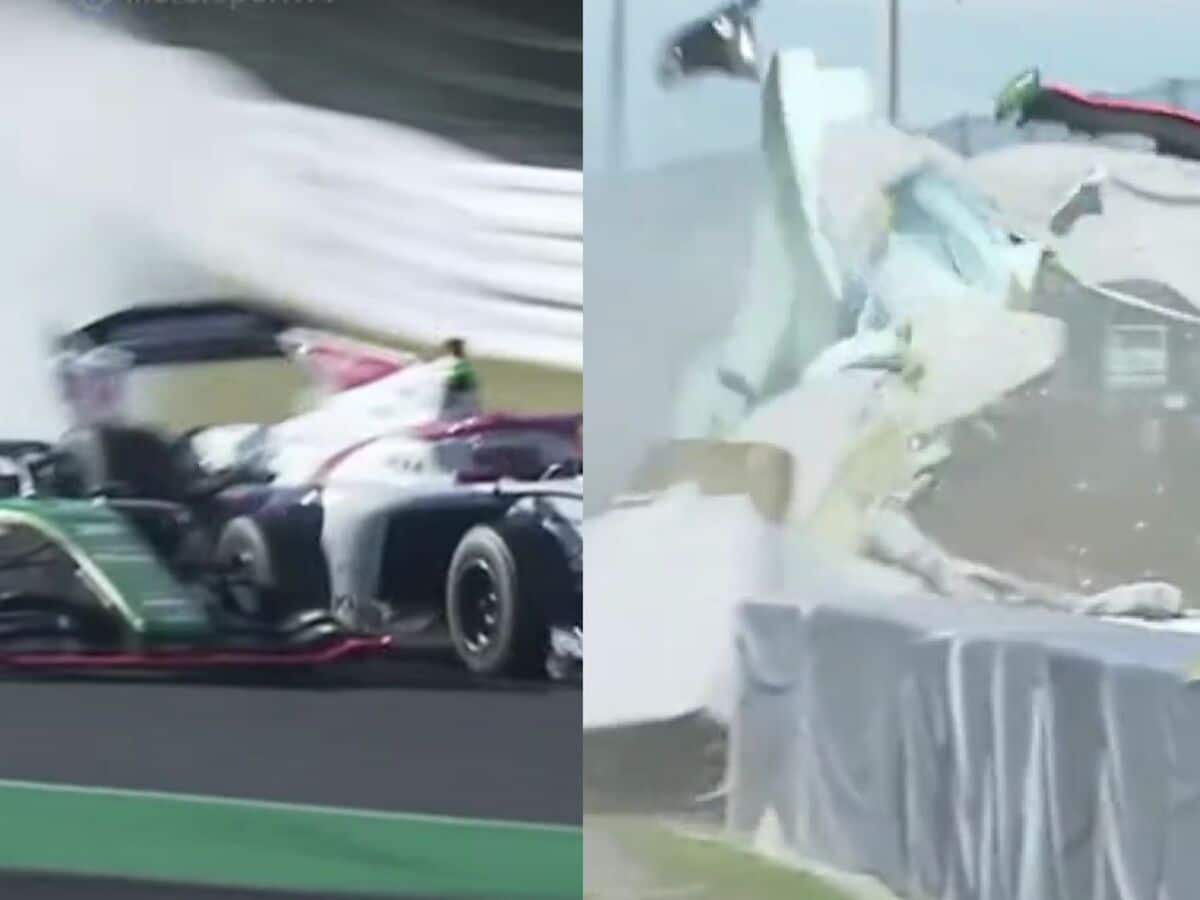 Suzuka Test Crash Leaves Honda's Luca Marini Injured Suzuka Test Crash Leaves Honda's Luca Marini Injured