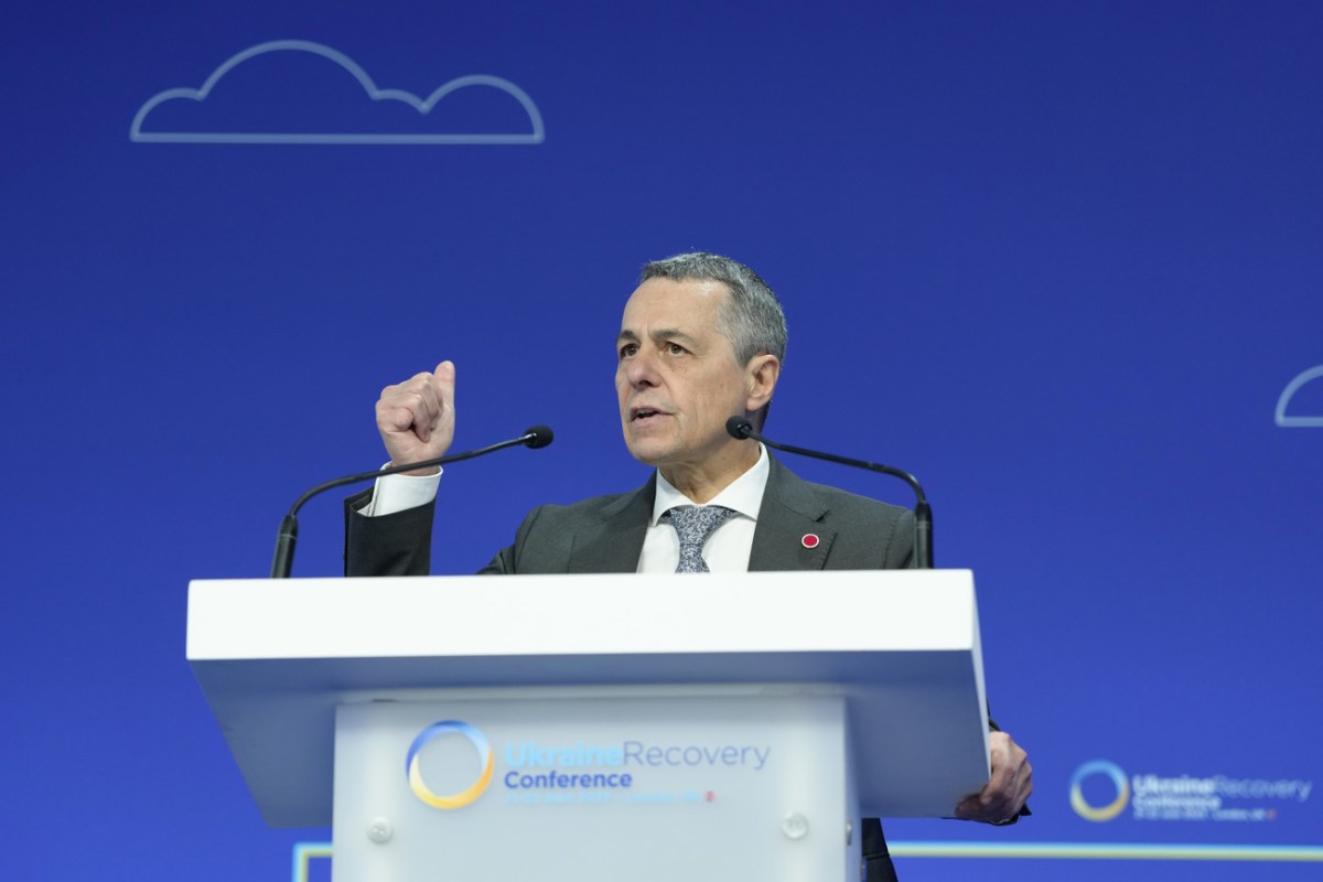 Swiss President Reasserts Support For Ukraine Swiss President Reasserts Support For Ukraine