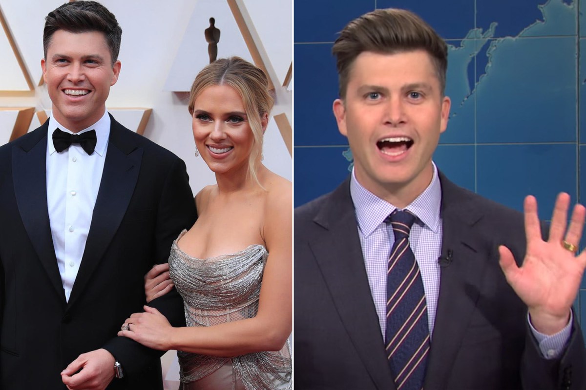 The Hilarious Tale Of Colin Jost's Ring Search For Scarlett Johansson The Hilarious Tale Of Colin Jost's Ring Search For Scarlett Johansson