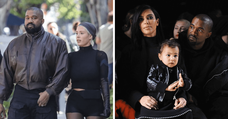 The Kim Kardashian, Bianca Censori, Kanye West Triangle The Kim Kardashian, Bianca Censori, Kanye West Triangle