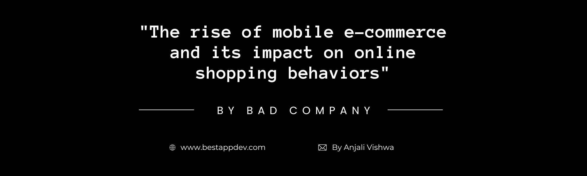 The Rise Of Mobile Marketing In The E-commerce Landscape The Rise Of Mobile Marketing In The E-commerce Landscape