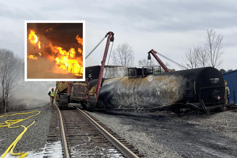 Toxic Chemicals From Ohio Derailment: Months-Long Building Contamination Toxic Chemicals From Ohio Derailment: Months-Long Building Contamination