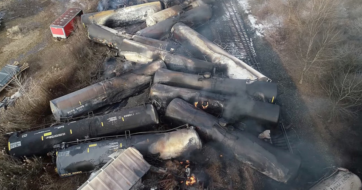 Toxic Chemicals From Ohio Train Derailment: Months-Long Building Contamination Toxic Chemicals From Ohio Train Derailment: Months-Long Building Contamination