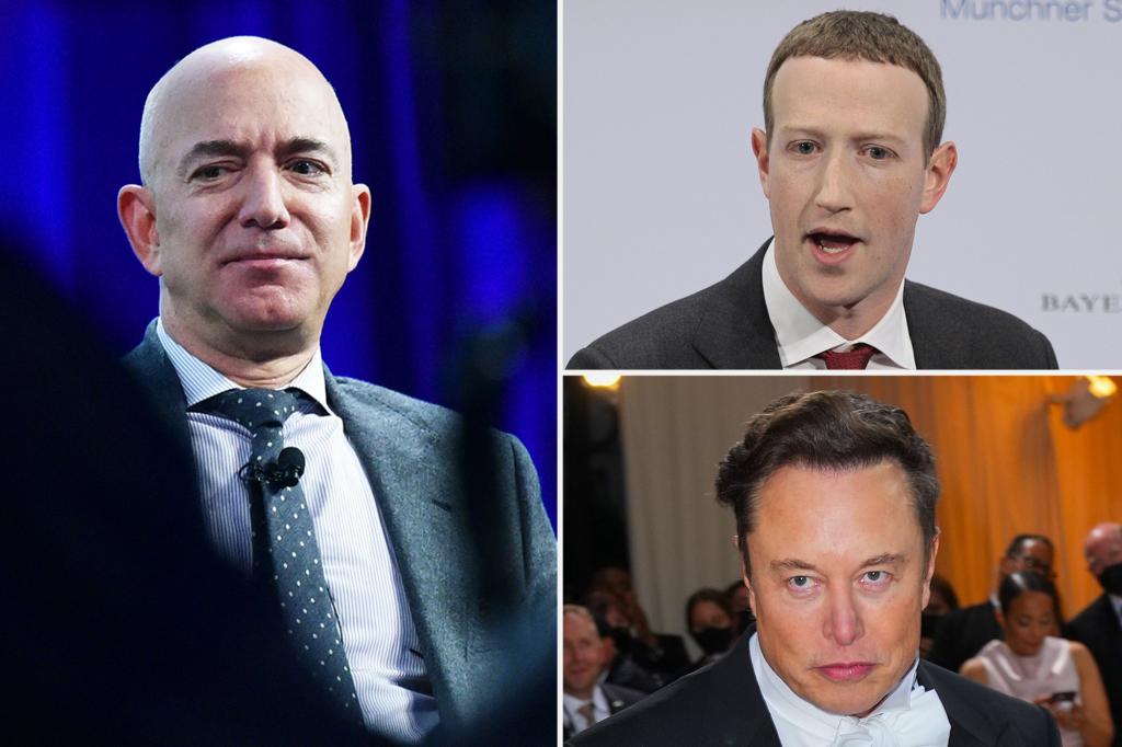 Tracking The Billions: Musk, Bezos, And Zuckerberg's Post-Trump Presidency Losses Tracking The Billions: Musk, Bezos, And Zuckerberg's Post-Trump Presidency Losses