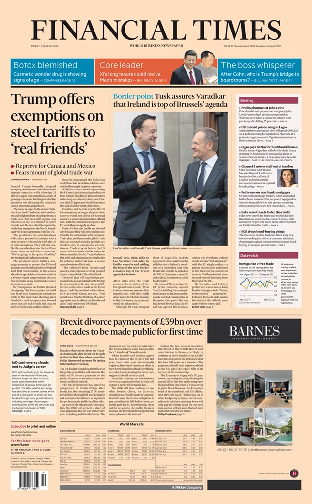 Trump Extends EU Tariff Deadline To July 9th Trump Extends EU Tariff Deadline To July 9th
