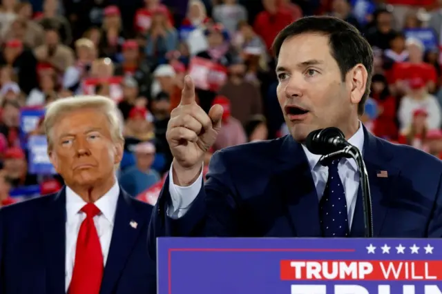 Trump Sends Rubio On European Diplomatic Mission Trump Sends Rubio On European Diplomatic Mission