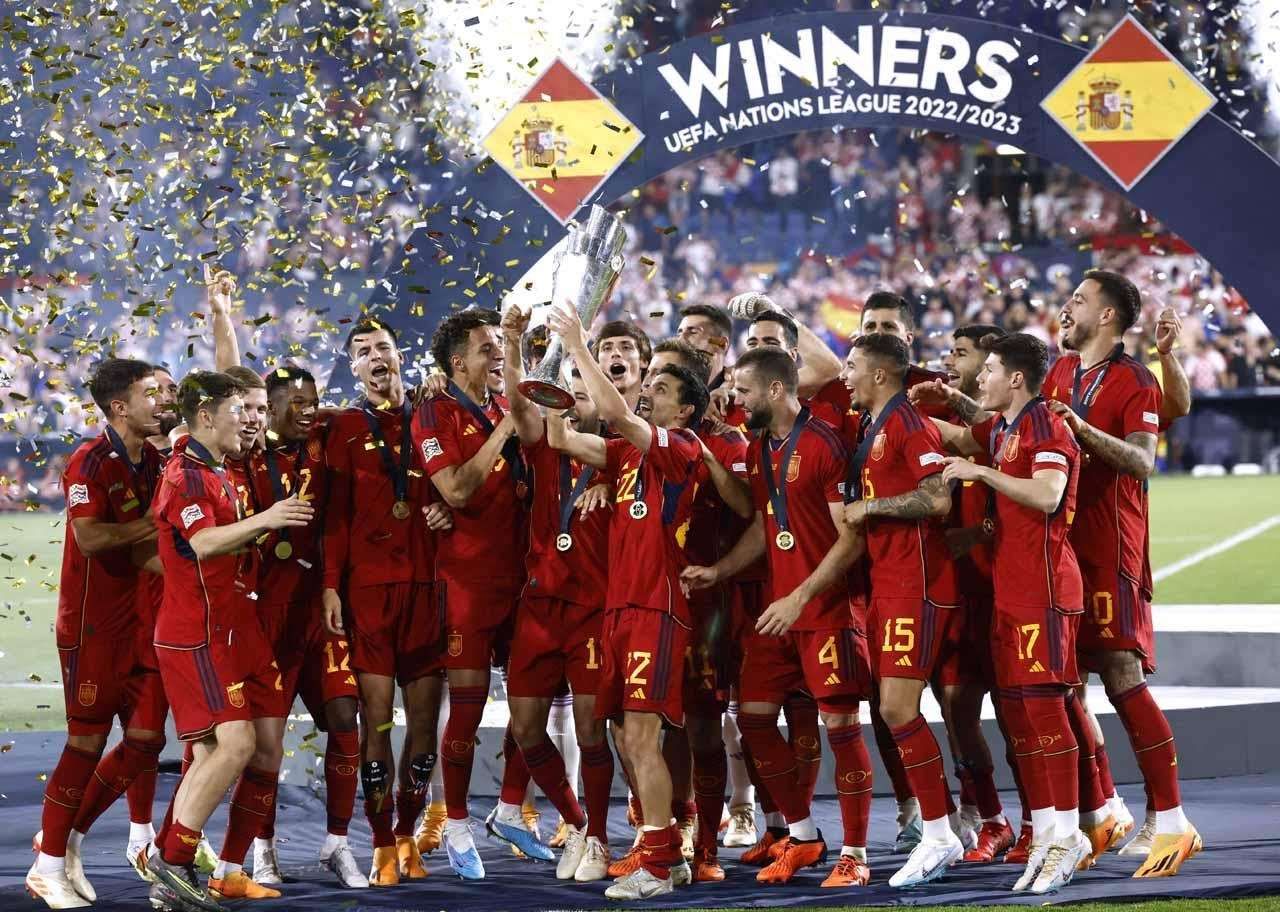 UEFA Nations League: Belanda & Spanyol Bermain Imbang 2-2 UEFA Nations League: Belanda & Spanyol Bermain Imbang 2-2