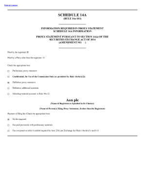 Understanding Proxy Statements (Form DEF 14A): A Comprehensive Guide Understanding Proxy Statements (Form DEF 14A): A Comprehensive Guide