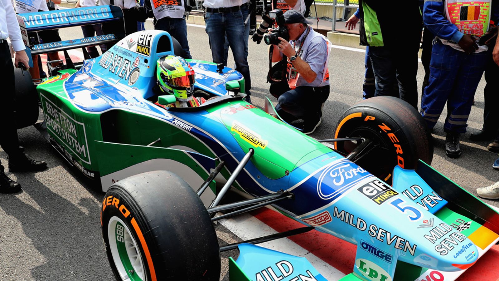 Unique Michael Schumacher Benetton F1 Show Car Auction