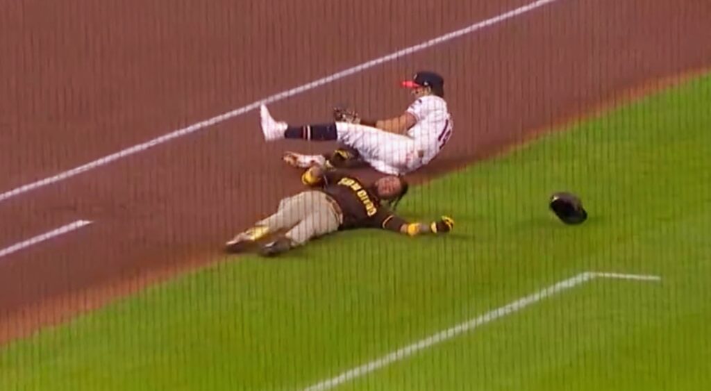 Update: Padre Luis Arraez Injured After On-Field Collision Update: Padre Luis Arraez Injured After On-Field Collision