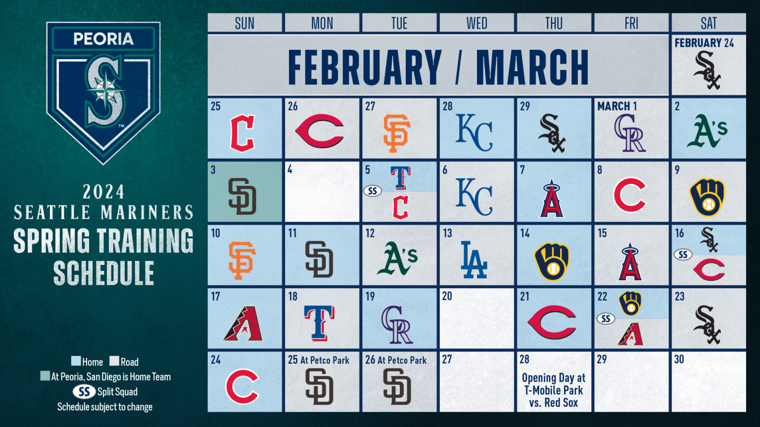 Watch Seattle Mariners Vs. Chicago Cubs Spring Training Live: Free Streaming Guide