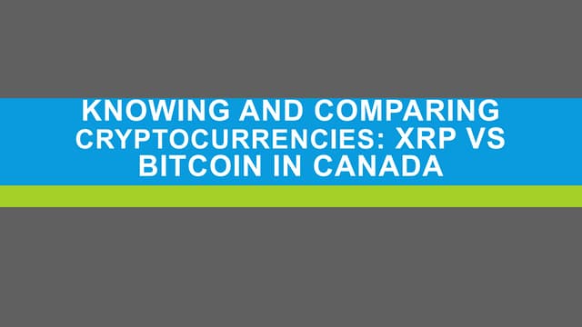 What Is XRP And How Does It Differ From Bitcoin? What Is XRP And How Does It Differ From Bitcoin?