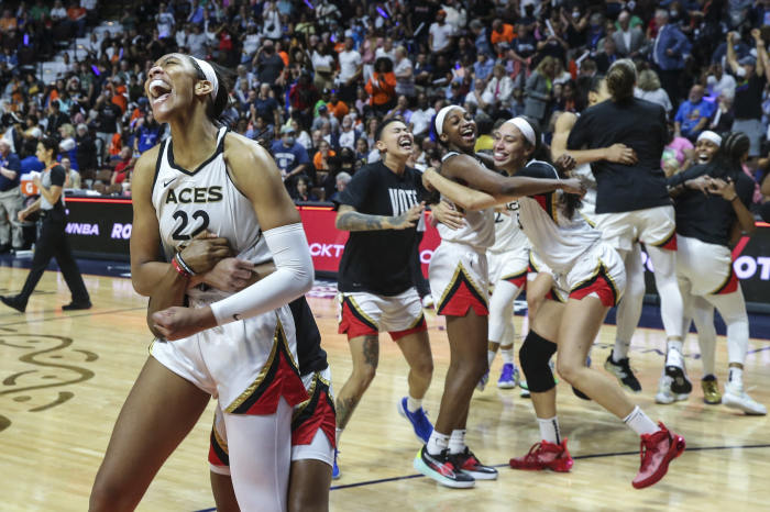 WNBA's Las Vegas Aces Part Ways With Forward WNBA's Las Vegas Aces Part Ways With Forward
