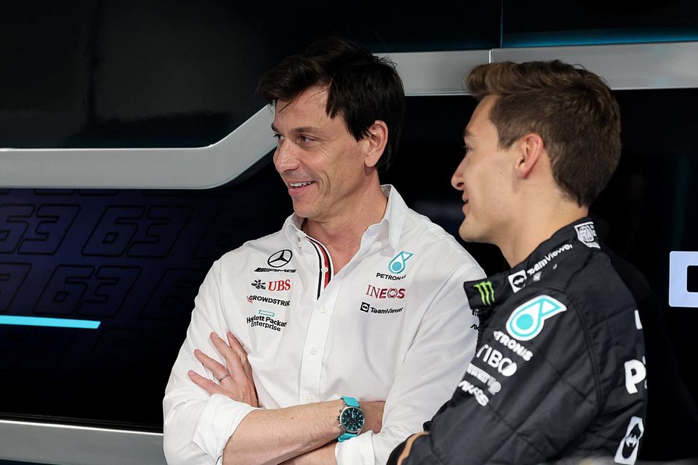 Wolff Offers More Insight Into Russell's Long-Term F1 Plans With Mercedes Wolff Offers More Insight Into Russell's Long-Term F1 Plans With Mercedes