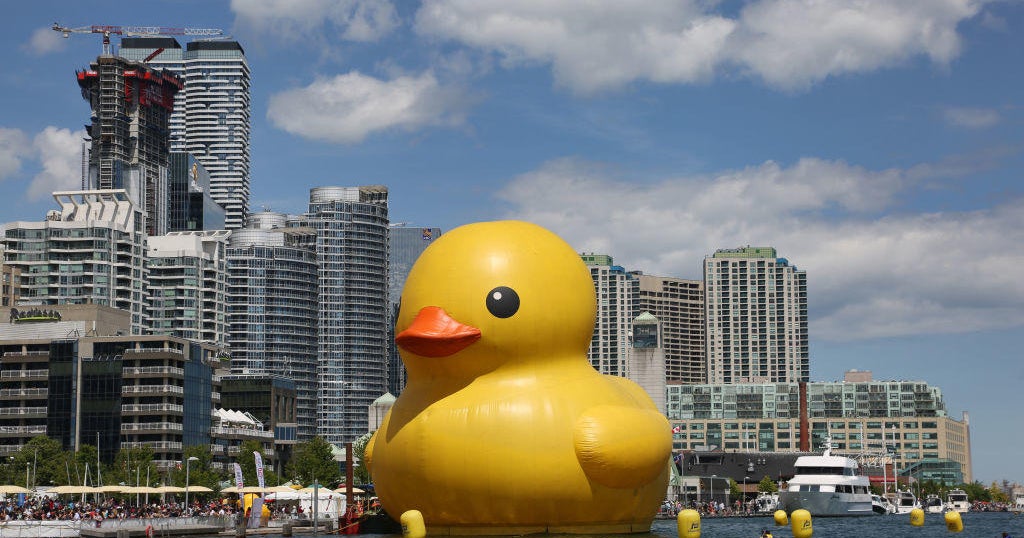 World's Largest Rubber Duck Arrives In Myrtle Beach With A Message World's Largest Rubber Duck Arrives In Myrtle Beach With A Message