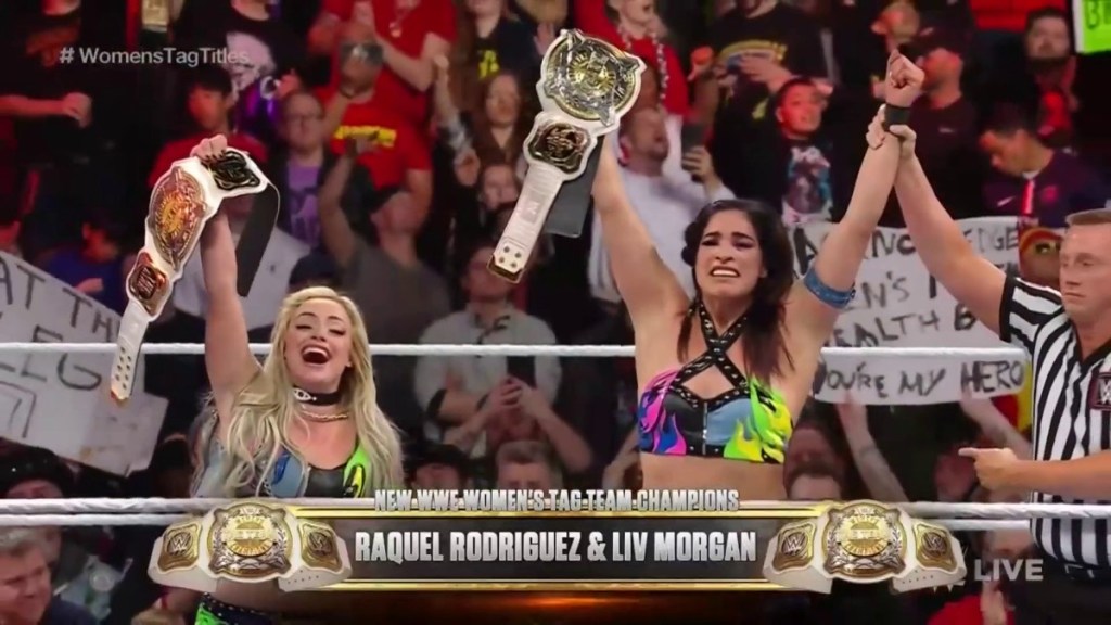 WWE RAW: New Women's Tag Team Champions Announced WWE RAW: New Women's Tag Team Champions Announced