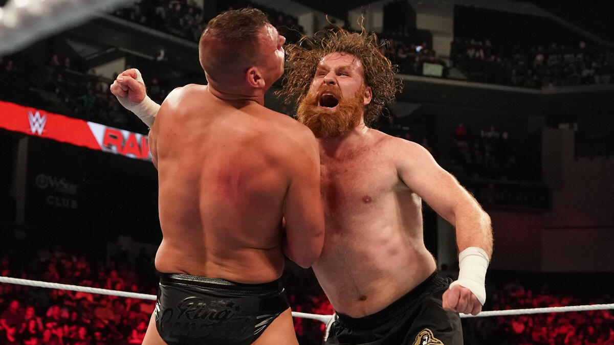 WWE Raw: Sami Zayn Under Siege By Rollins And Breakker WWE Raw: Sami Zayn Under Siege By Rollins And Breakker