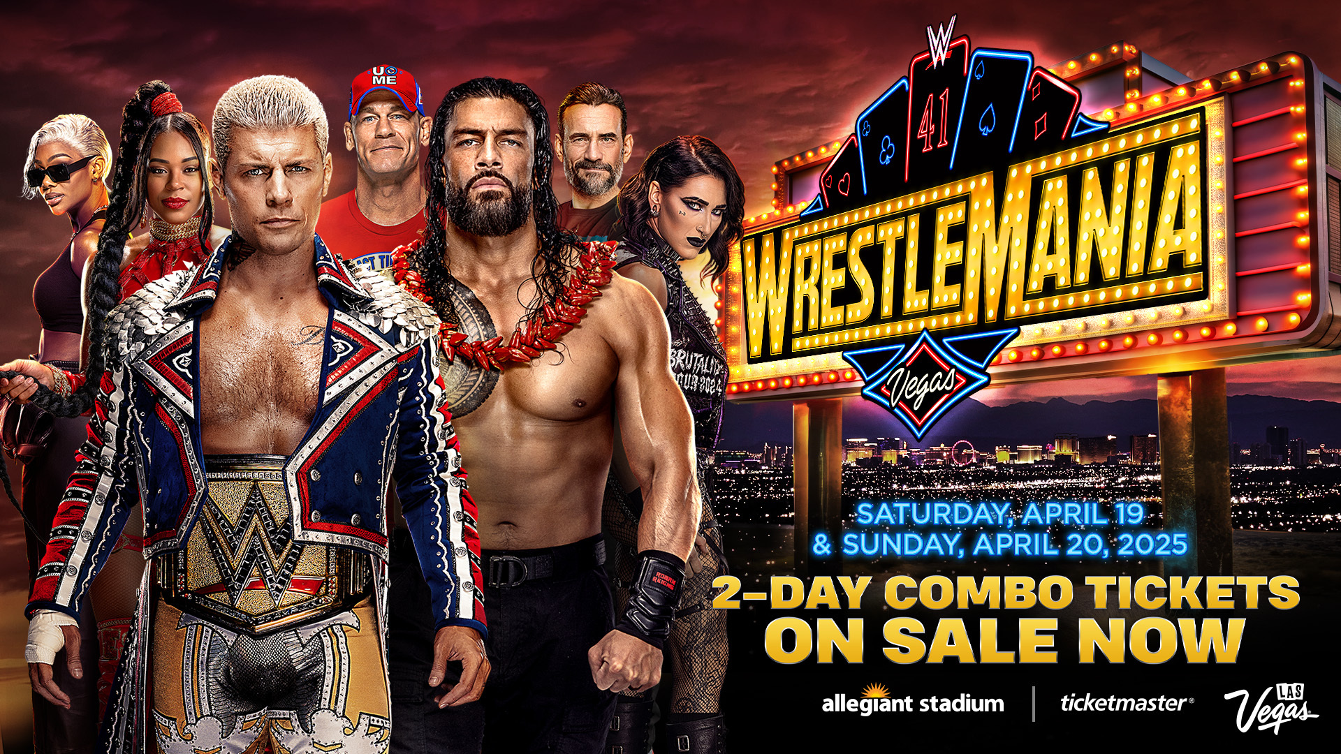 WWE WrestleMania 41 Golden Belts: Memorial Day Weekend Ticket Sale WWE WrestleMania 41 Golden Belts: Memorial Day Weekend Ticket Sale
