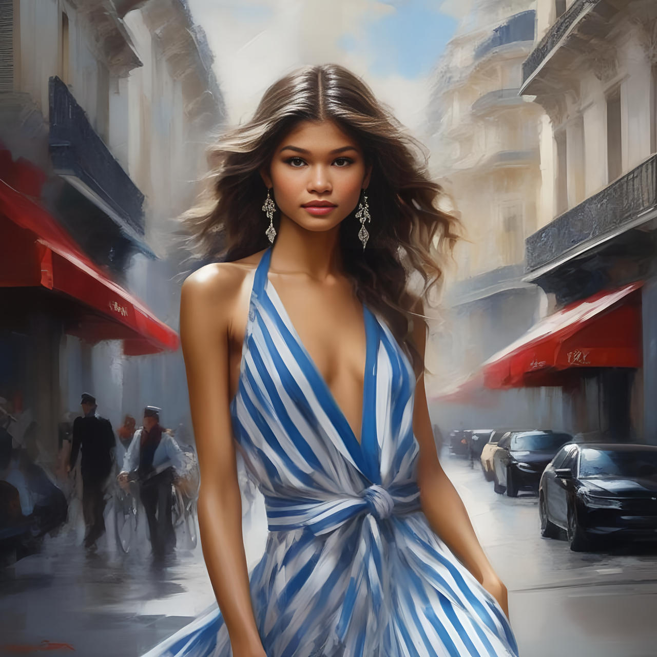 Zendaya Dazzles In See-Through Gown In Southern France Zendaya Dazzles In See-Through Gown In Southern France