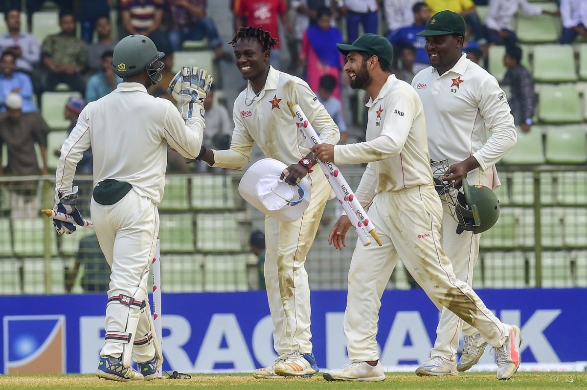 Zimbabwe Triumphs In Sylhet: First Away Test Win Since 2021 Zimbabwe Triumphs In Sylhet: First Away Test Win Since 2021